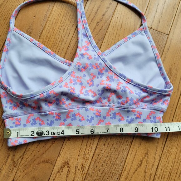 BO+TEE Sports Bra with Crop Top Cinch Sides XS - Picture 9 of 11